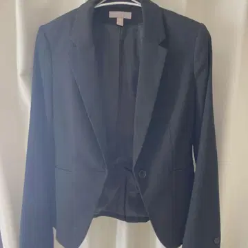 H&M 블랙 비즈니스 자켓