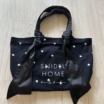 SNIDEL HOME 오가닉 캠퍼스 토트백 매장 한정 상품