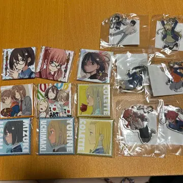 이 미술부에는 문제가 있다! 캔뱃지 키링 복권