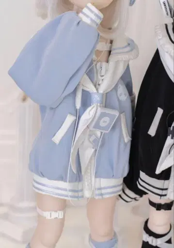 딜러 제작 세일러 후드티 부유 전파 1/4 인형 MDD 의류