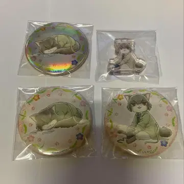 다자이 오사무 문호 스트레이독스 오미쿠지 상자 캔뱃지 블록 홀로그램