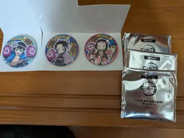 캔뱃지 3개 세트 이노스케 시노부 네즈코