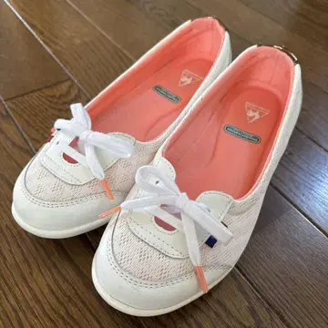 르꼬끄 스니커즈 메쉬 펌프스 이에나 화이트 핑크