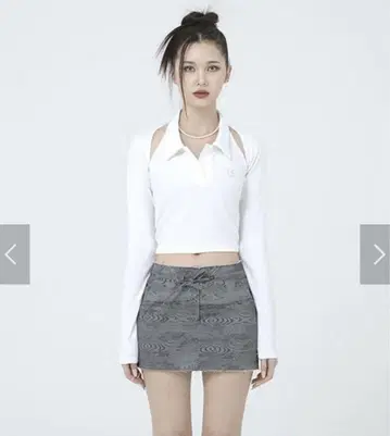 Uglyshadow 카라 카디건 세트 탑