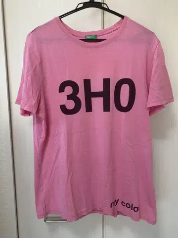 United Colors of Benetton 핑크 티셔츠 3HO