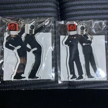 NO MORE 영화 도둑 아크릴 키링 2개