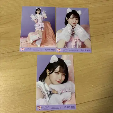 사사키 마이카 브로마이드 고양이 의상 컴프 이코러브