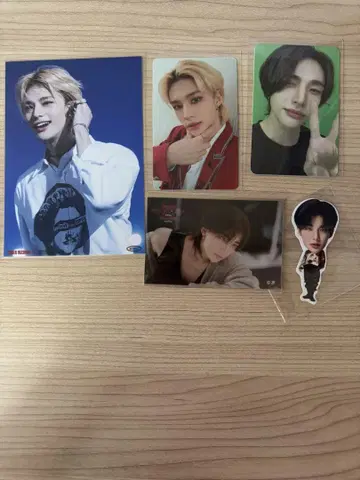 공식 스키즈 현진 트레이딩 카드 스티커