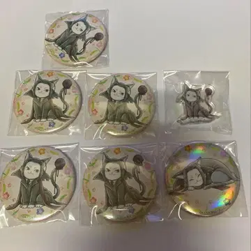 모리 오가이 문호 스트레이독스 오미쿠지 상자 캔뱃지
