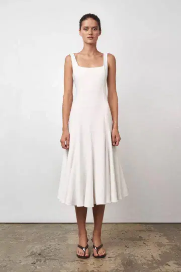 미사용 새상품 ZARA ZW COLLECTION 미디 길이 원피스
