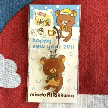 리락쿠마 2011 미스터 도넛 콜라보 스트랩