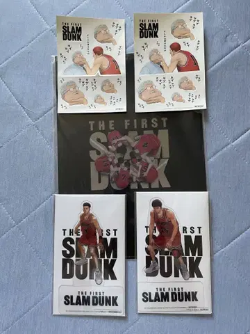 THE FIRST SLUMDUNK 혜택 PET 스탠드, 씰, 클리어 파일