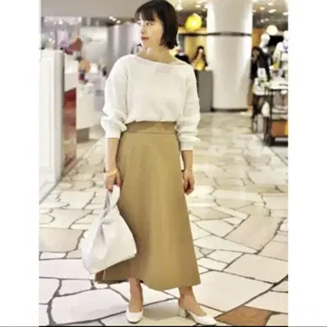 루타론 얕은 타입 뮬 화이트 흰색 M 사이즈 미사용 새상품