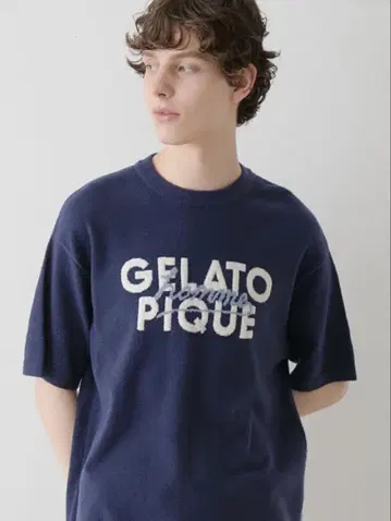 gelato pique HOMME 스무지 라이트 로고 셋업