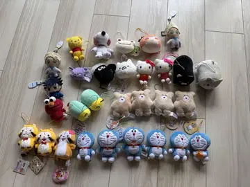 캐릭터 봉제 인형 세트