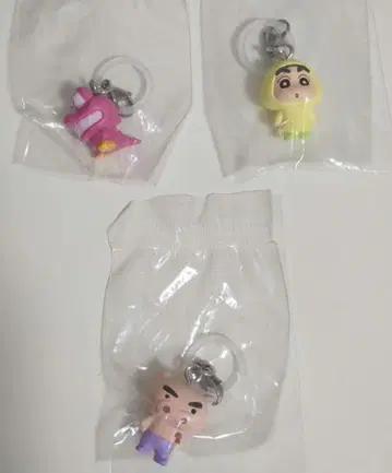 크레용 신짱 메지루시 액세서리 파스텔 컬러 3종 세트