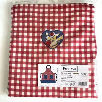 에이프런 PIKACHU DINER 피카츄 다이너 포켓몬 센터