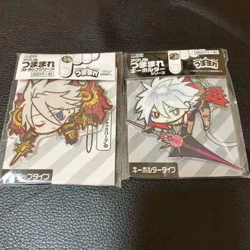 Fate FGO 아크릴 찡그린 키링 스트랩 카르나 2종