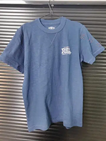 새상품급 RRL 네이비 티셔츠 M 사이즈