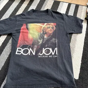 레어 BON JOVI 2013년 북미 투어 티셔츠