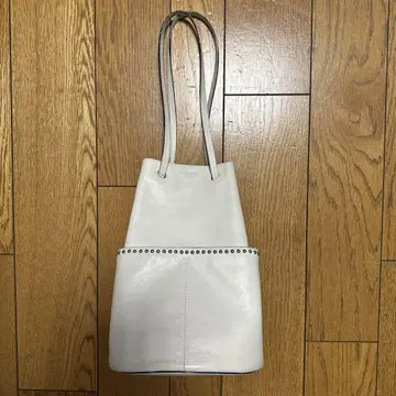 J & M DAVIDSON 화이트 토트백