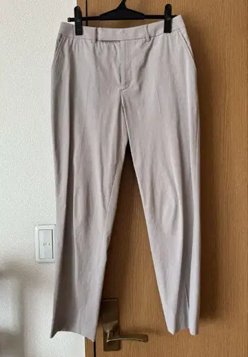 IENA 드라이 린넨 스트레치 팬츠 베이지