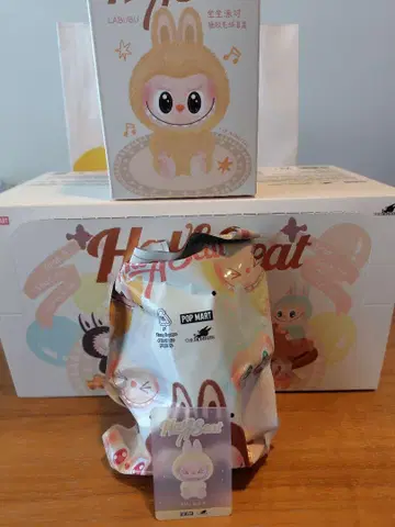POP MART THE MONSTERS 봉제 인형 키링