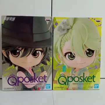 Qposket 풍도 탐정 Q 왼쪽 쇼타로 & 필립 피규어 2개 세트