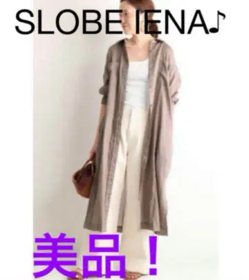 새상품급! SLOBE IENA 슬로브 이에나 시어 셔츠 원피스