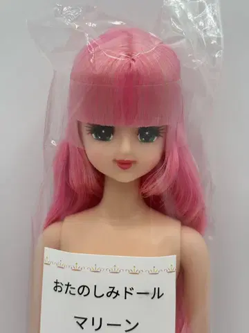 오타즈미 인형 마린 빨간 립 핑크 계열 웨이브 리카짱 캐슬