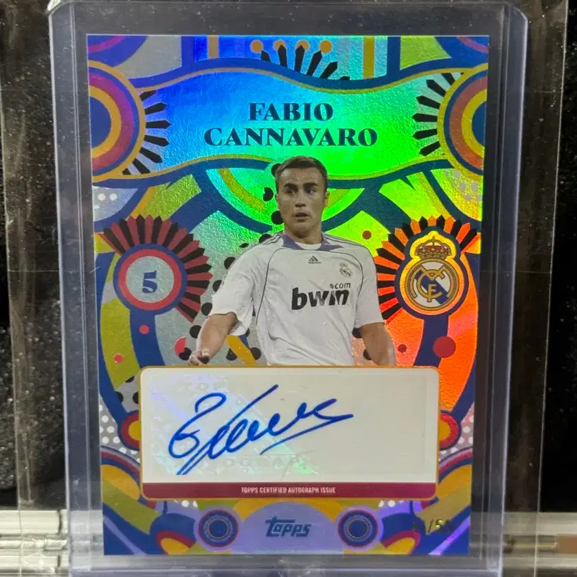 panini flawless CANNAVARO ファビオ・カンナバーロ 直書きサイン 25シリ