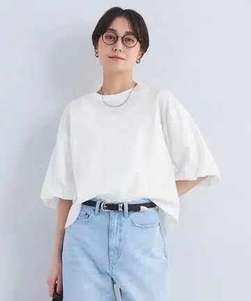 UNITED ARROWS green label 퍼프 개더 슬리브 풀오버