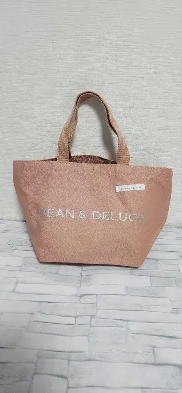 DEAN & DELUCA 에코백 핑크