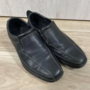 콜한 가죽 신발 남성용 슬립온 스니커즈 가죽 블랙