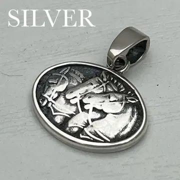 실버 SILVER 925 말 조각 펜던트 리메이크
