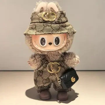 LABUBU 라부부 봉제 인형 17cm 옷 갈아입기 세트