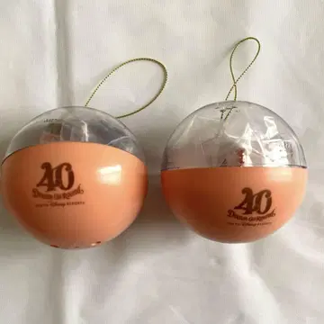 [미개봉 새상품] 디즈니 40주년 기념 캡슐 세트 2개