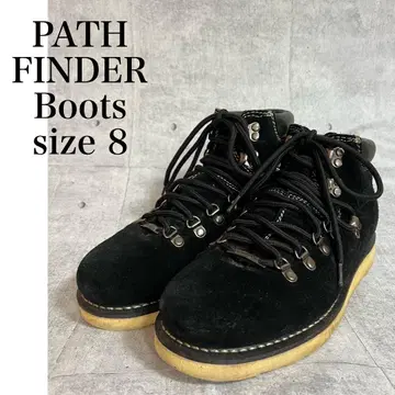 PATH FINDER 부츠 블랙 사이즈 US8 26cm 남성용