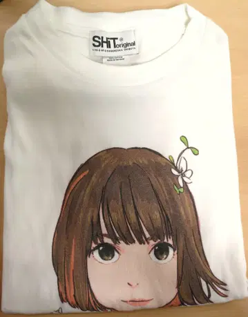 BiSH 눈을 마주치는 것 모모코 구미 컴퍼니 티셔츠 화이트