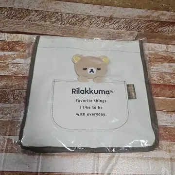 리락쿠마 미니 토트백 리락쿠마