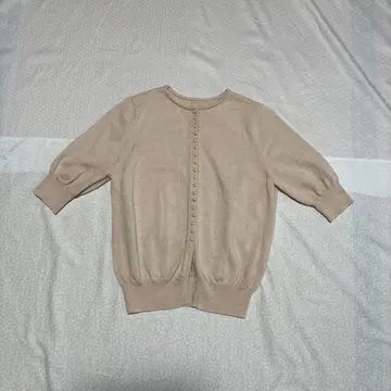 투모로우랜드 Ballsey 핑크 5부 기장 가디건