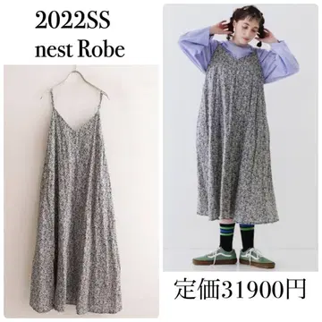 네스트로브 헴프 블랙 플라워 원피스 nest Robe
