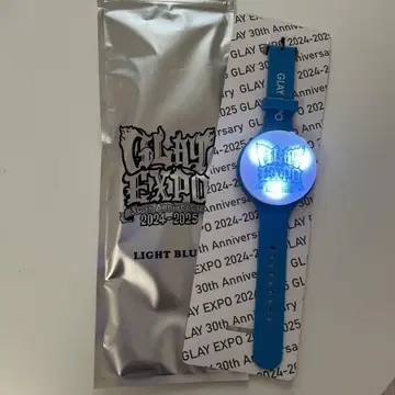 GLAY EXPO 2024-2025 뱅글 라이트 라이트 블루
