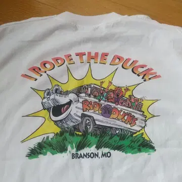 90s RODE THE DUCKS 빈티지 티셔츠