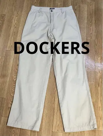 DOCKERS 다커스 치노 팬츠 W33 L34 베이주