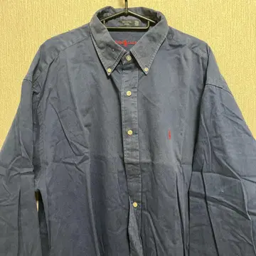 Ralph Lauren 네이비 셔츠 100% 코튼