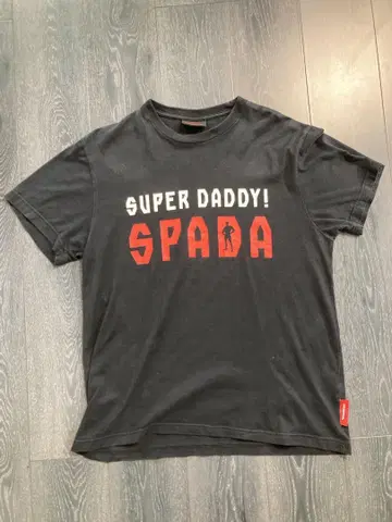 SUPER DADDY! SPADA 티셔츠 혼다 혼다