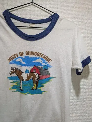 구제 의류점 링거 티셔츠