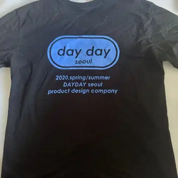 daydaySeoul 티셔츠 공식 한국 한국 브랜드 데이데이 반팔 M