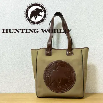 HUNTING WORLD 헌팅 월드 토트 사파리 카멜